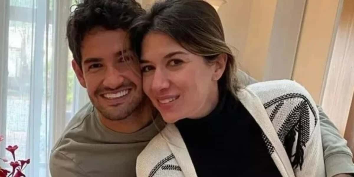 Alexandre Pato e Rebeca Abravanel esperam o primeiro filho (Foto: Reprodução/ Internet)