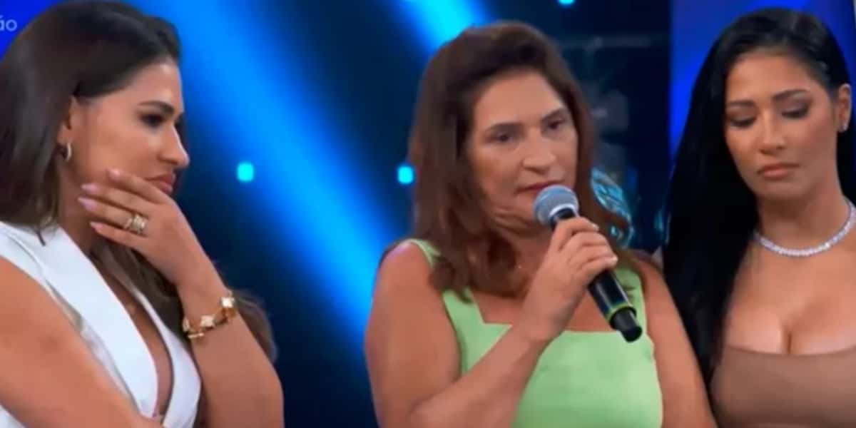 Mara Mendes é mãe de Simone e Simaria (Foto: Reprodução/TV Globo)