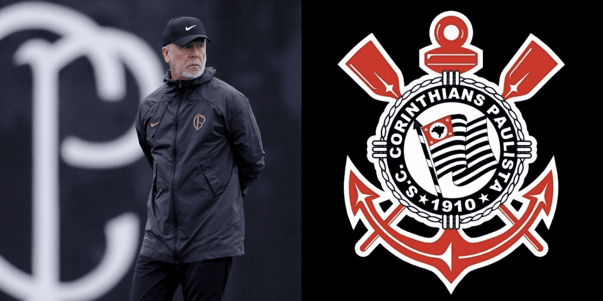 Mano Menezes baixa ordem e Corinthians fecha nova contratação (Reprodução/Montagem TV Foco)