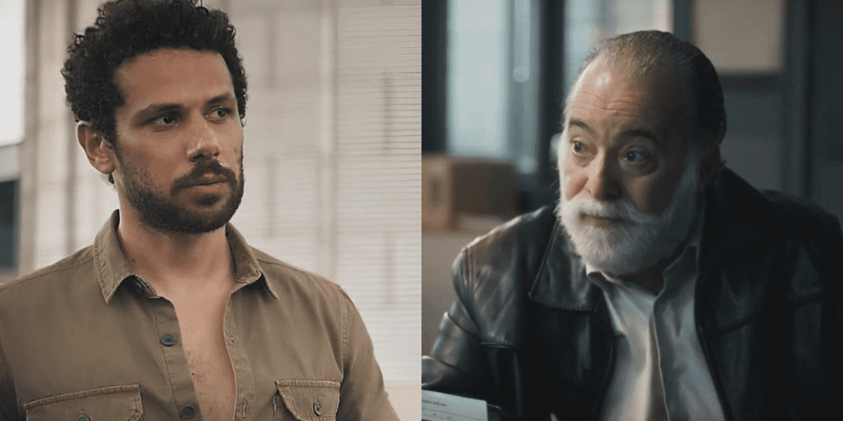 Ramiro e Antônio em Terra e Paixão (Reprodução/Montagem TV Foco)