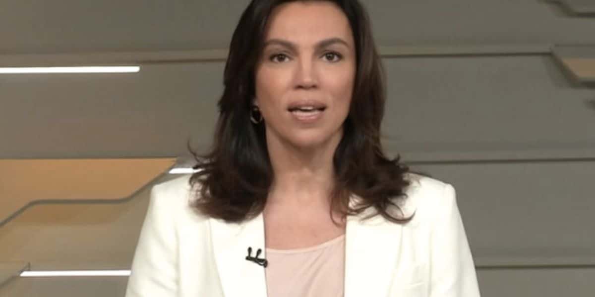 Ana Paula Araújo no Bom Dia Brasil (Foto: Reprodução / Globo)