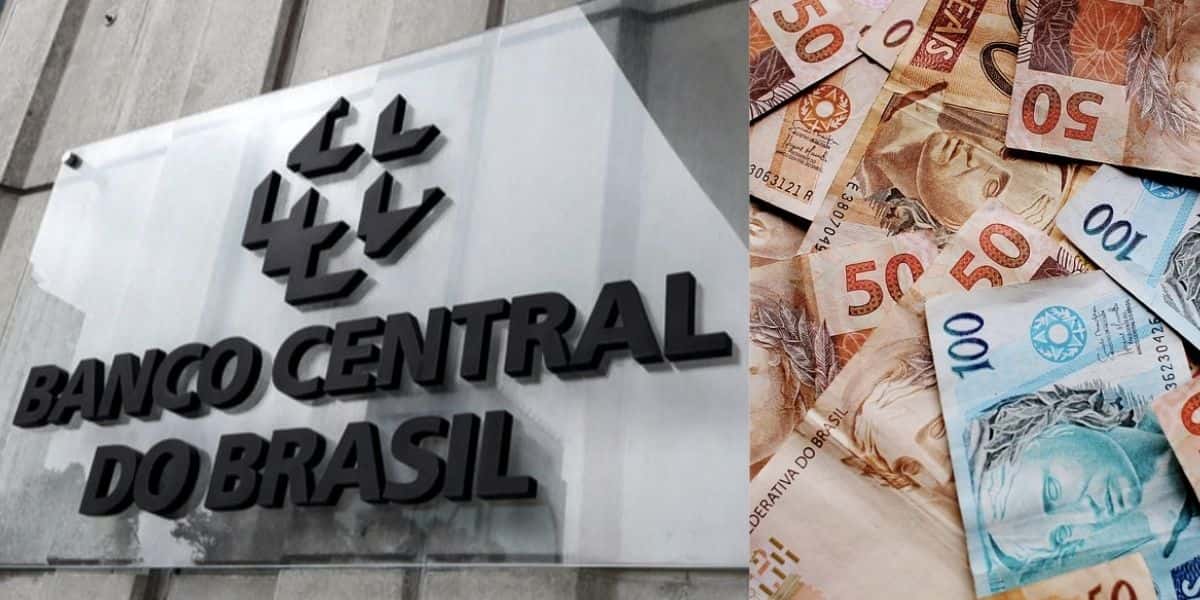 Banco Central e dinheiro (Fotos: Reproduções / Internet)