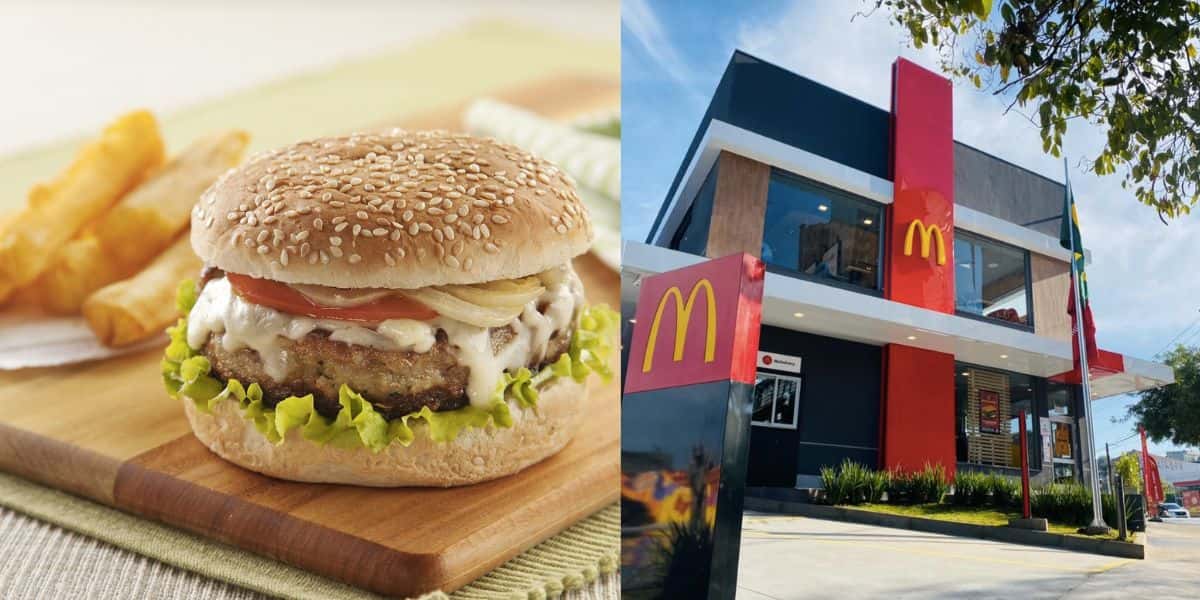 Batata, hambúrguer e unidade do McDonald's (Fotos: Reproduções / Internet)