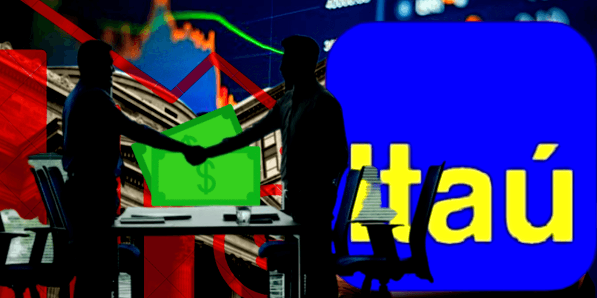 Banco Itaú foi vendido para rival, em país, em meio à crise econômica (Foto Reprodução/Montagem/Tv Foco)