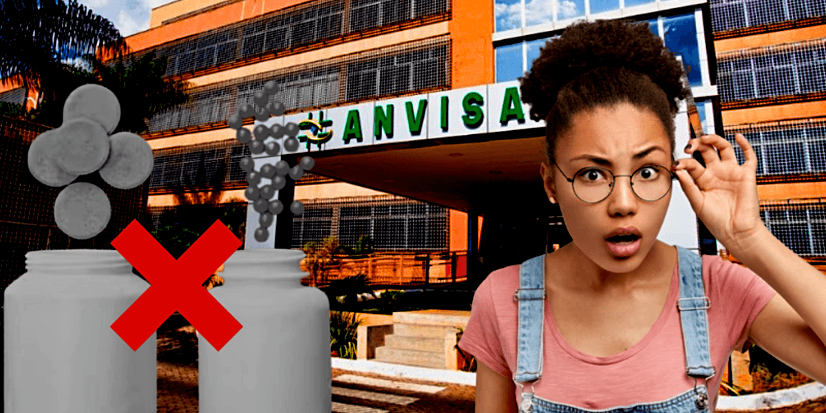 Anvisa determinou a proibição de produtos após grave denúncia (Foto Reprodução/Montagem/Tv Foco)