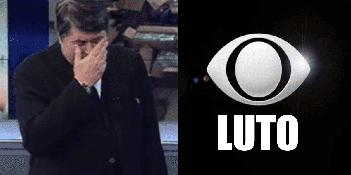 Datena chora ao vivo de luto por estrela da Band (Foto: Reprodução, Band, Montagem, TV Foco)