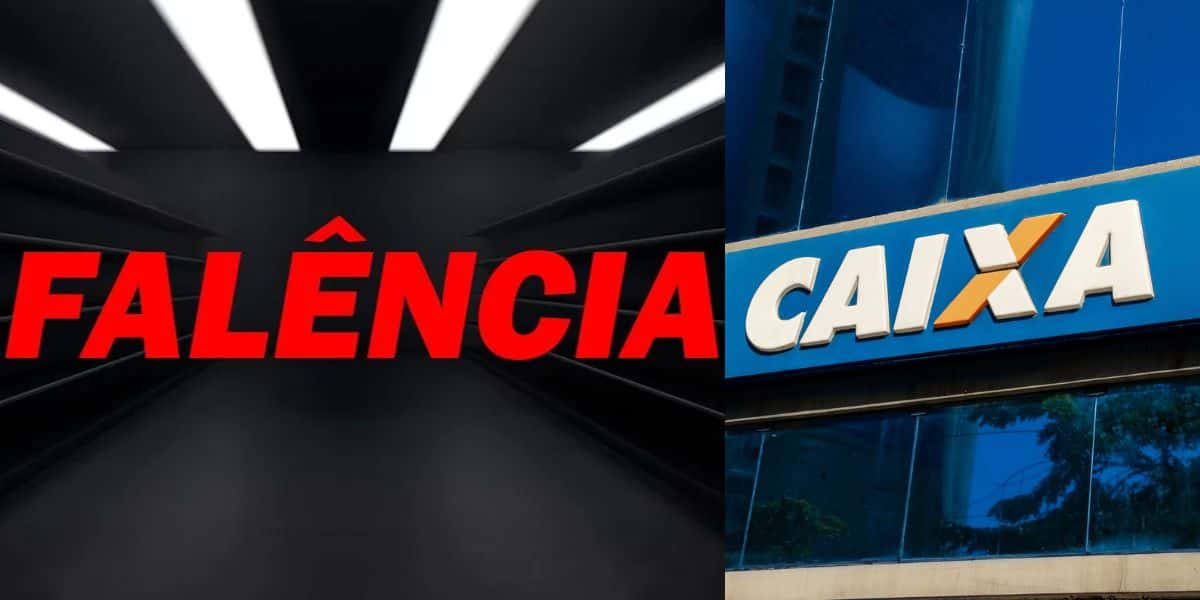 Falência e Caixa econômica (Reprodução - Internet)