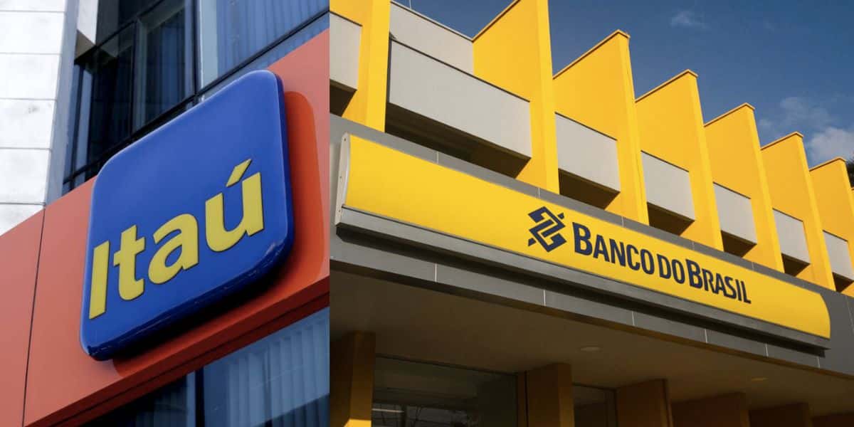 Itaú e Banco do Brasil (Fotos: Reproduções / Internet)