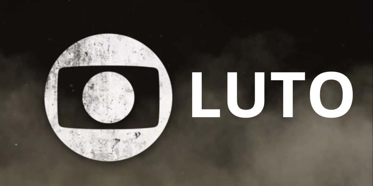 Logo da Globo e luto (Foto: Reprodução / Internet)