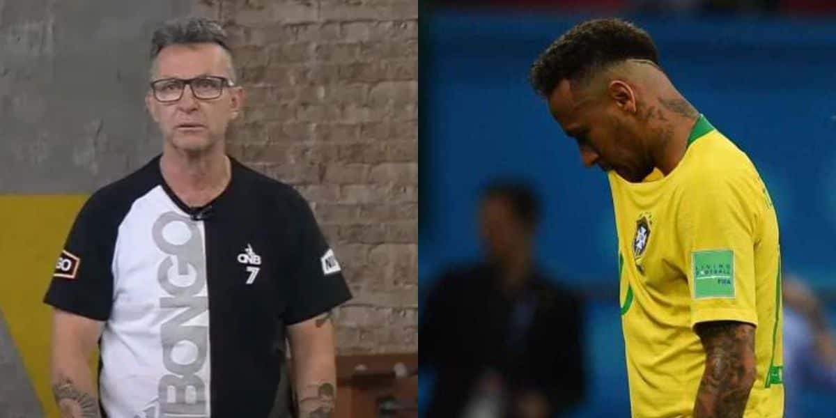 Neto e Neymar (Reprodução - Internet)