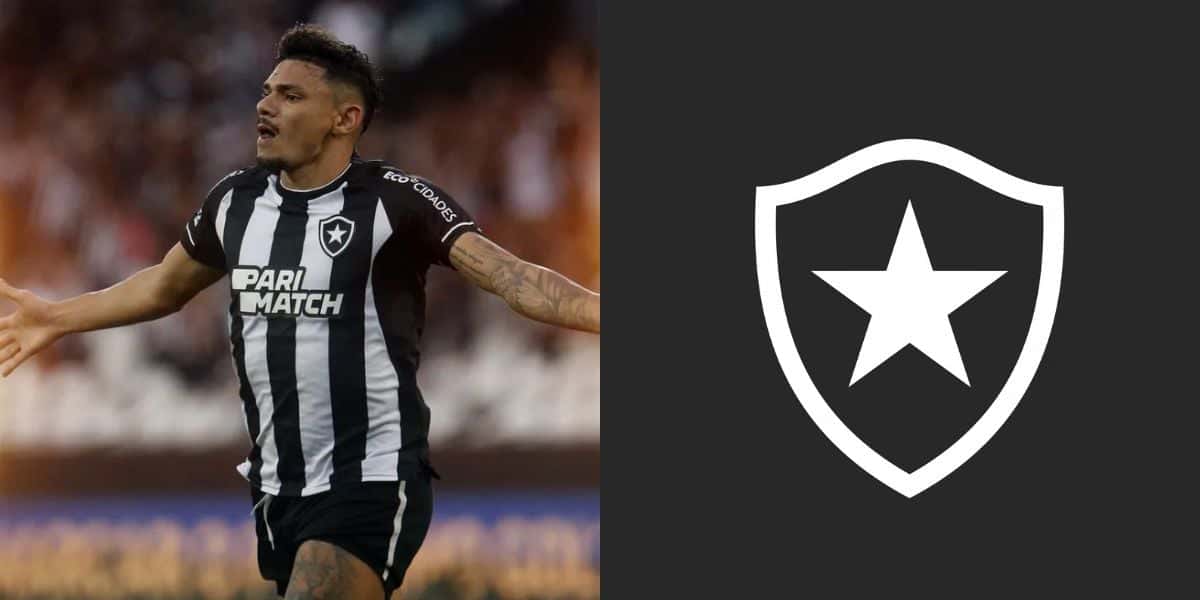 Tiquinho Soares e Botafogo (Montagem TV Foco)