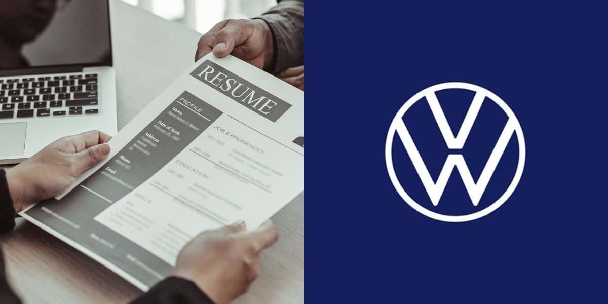 Vagas de emprego e Volkswagen - (Reprodução Internet)