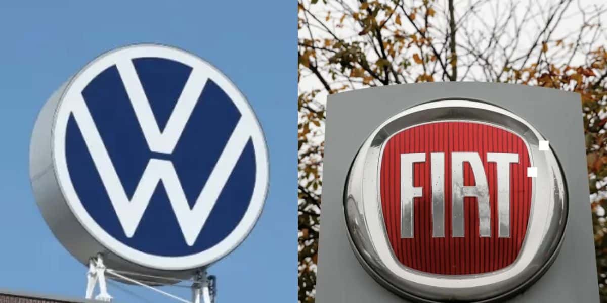 Volkswagen e Fiat (Fotos: Reproduções / Internet)