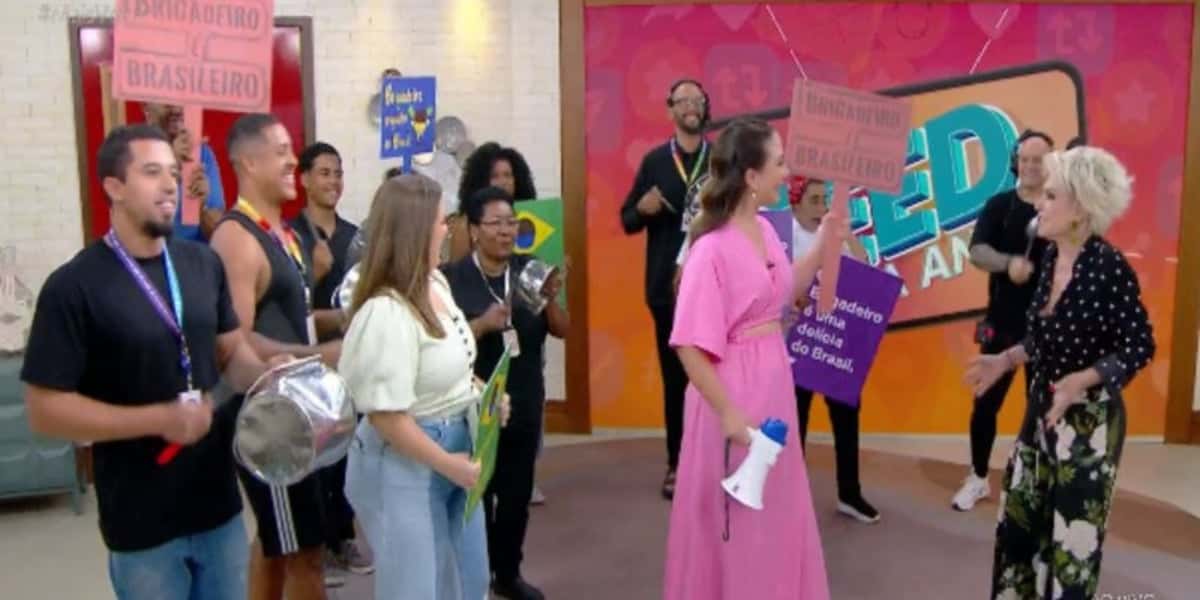 Ana Maria Braga possui vários repórteres no "Mais Você" (Foto: Reprodução/TV Globo)