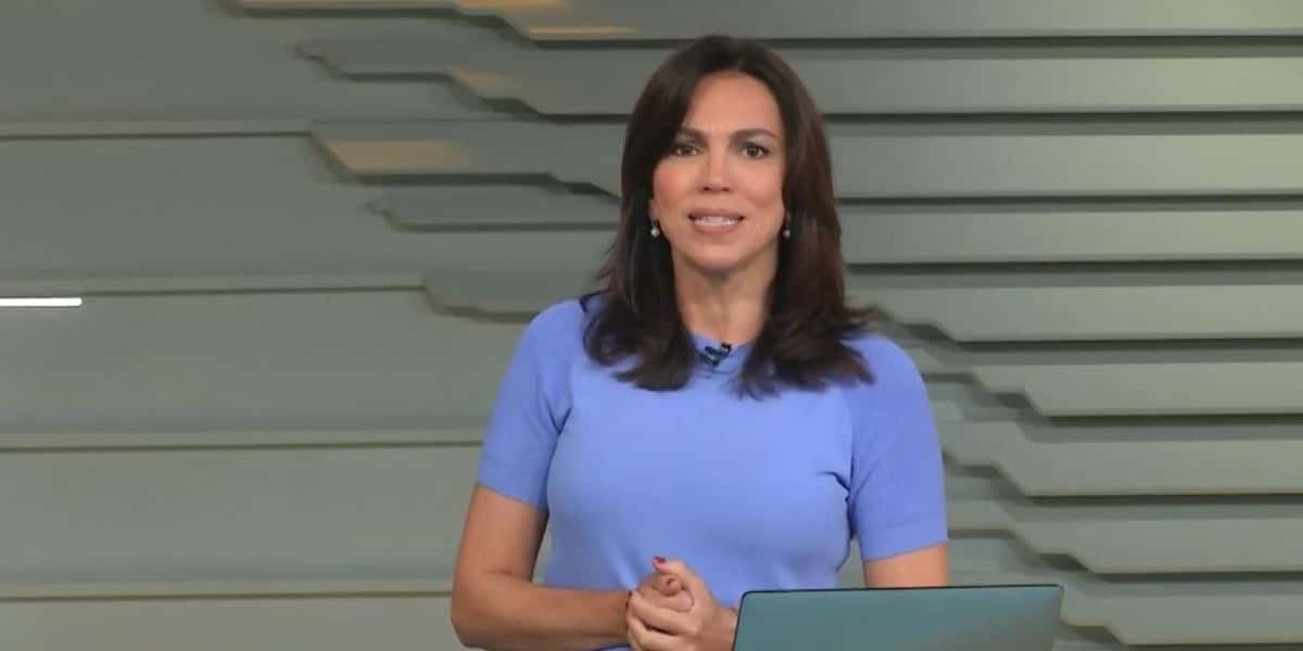 Ana Paula Araújo marcou alta audiência com o "Bom Dia Brasil" (Foto: Reprodução/TV Globo)