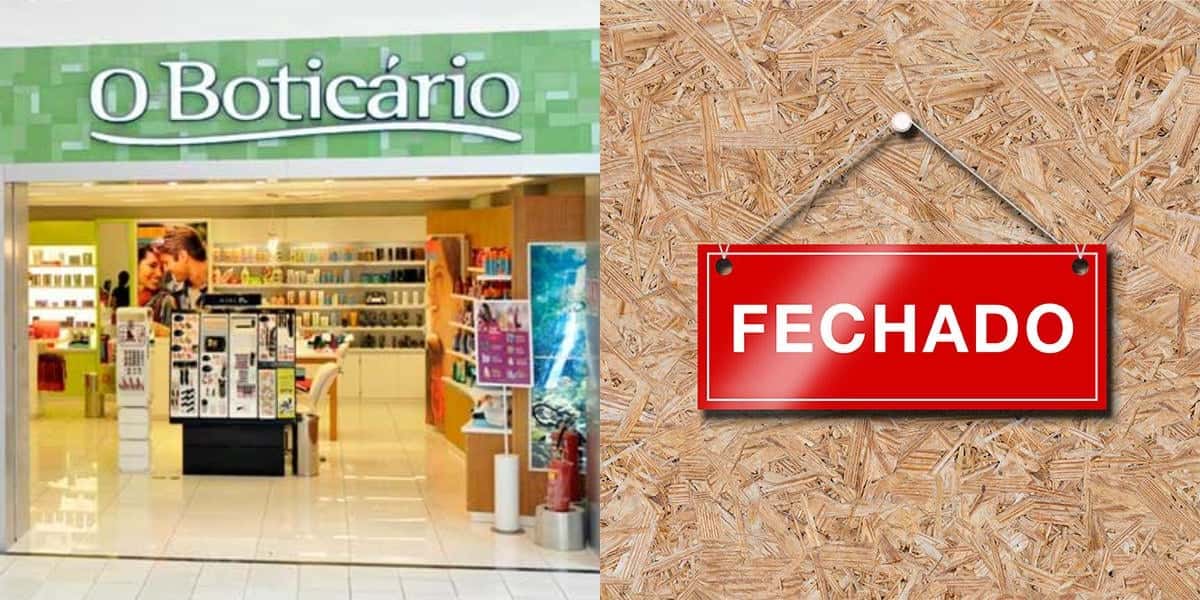 O Boticário fecha unidade (Foto: Divulgação)