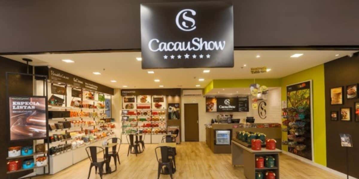 Unidade da Cacau Show (Reprodução: Internet)