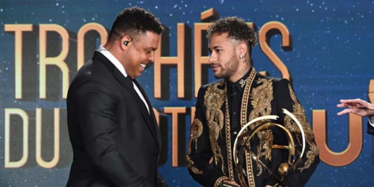 Neymar Jr e Ronaldo Fenômeno - (Foto: Internet)