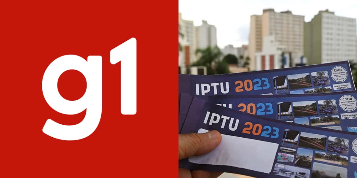 Jornal da Globo expõe fim do IPTU (Foto: Divulgação)