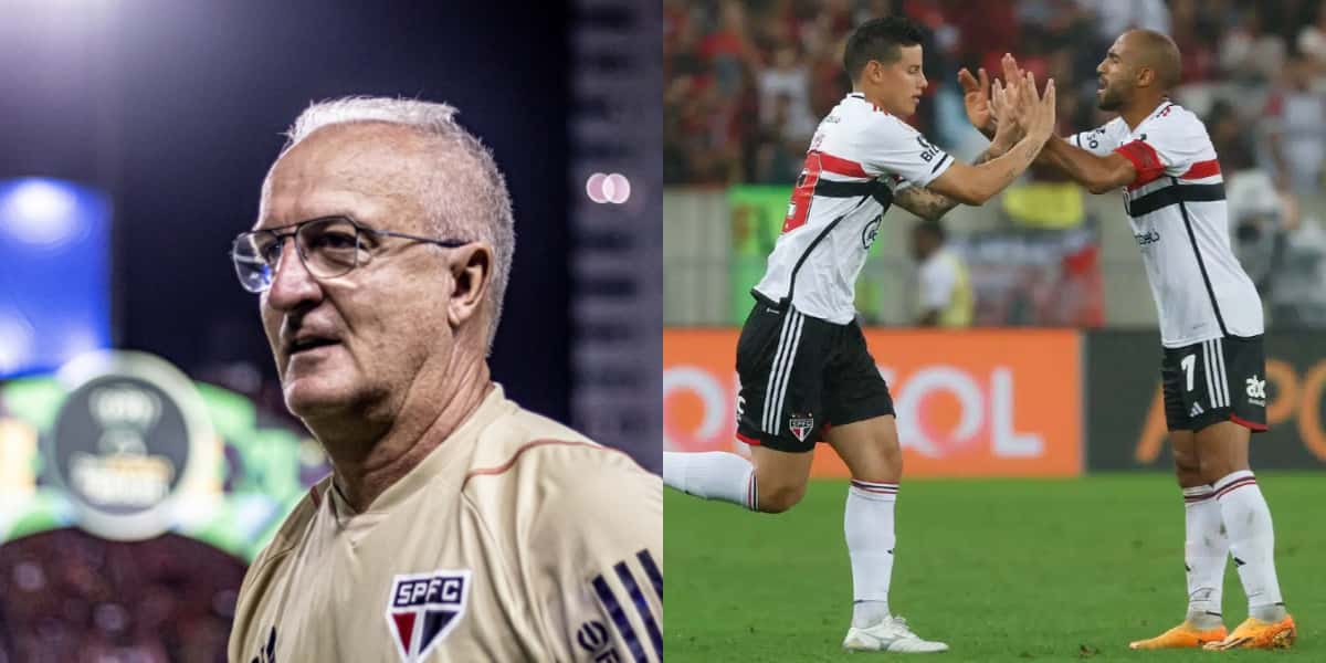 Dorival quer meia para ataque com James e Lucas (Foto: Divulgação)