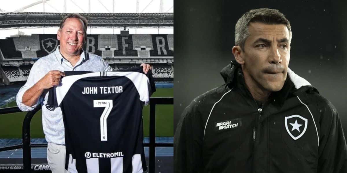 John Textor pressionado e demissão de Bruno Lage exigida (Reprodução: Montagem TV Foco)