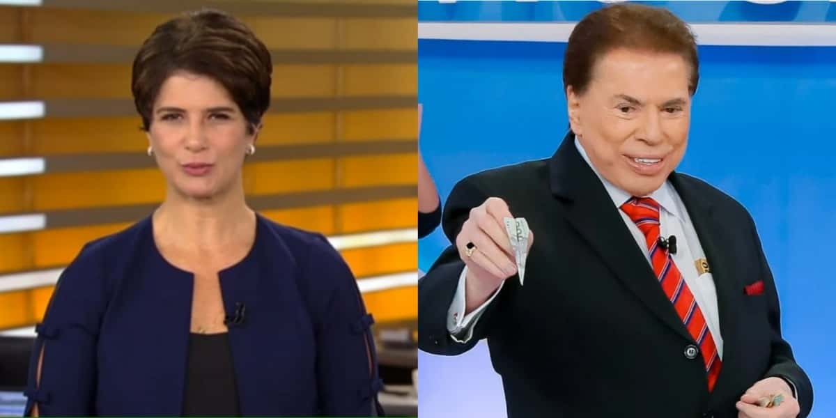 Mariana Godoy atualizou estado de saúde de queridinho de Silvio Santos (Foto: Reprodução/Record/SBT)