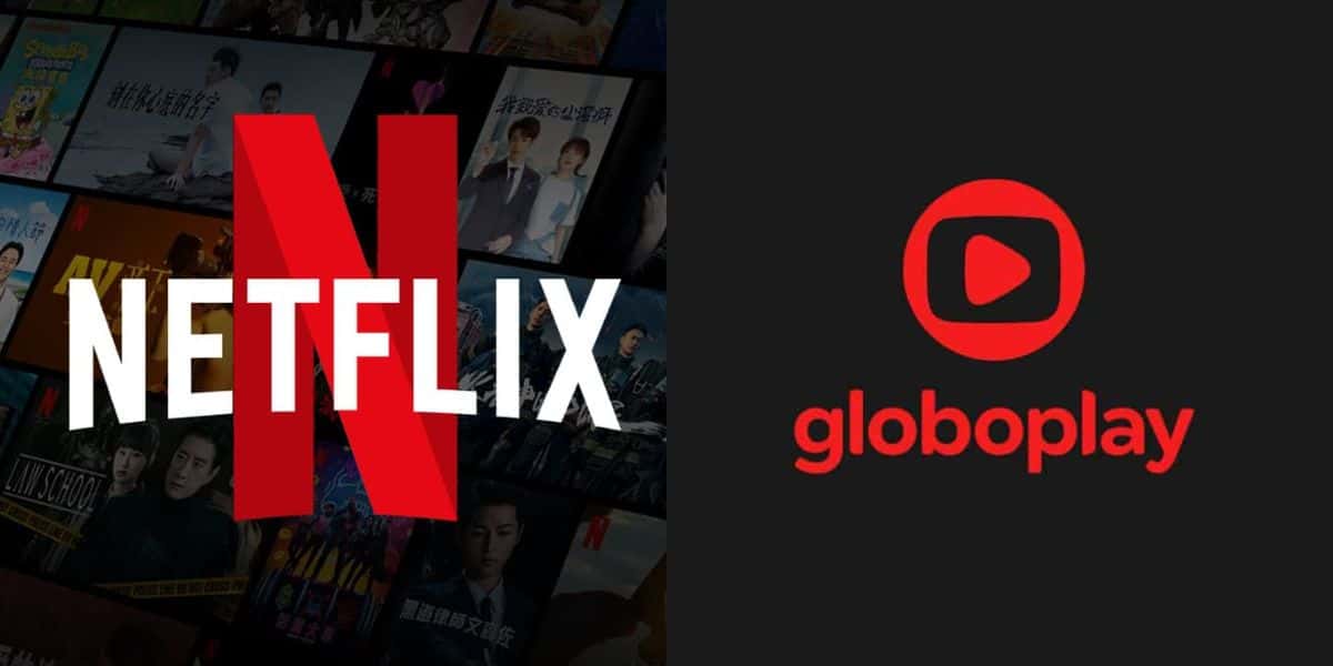 Netflix e GloboPlay se aterrorizam com novo rival (Reprodução: Montagem TV Foco)