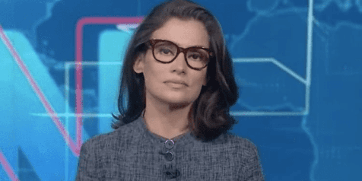 Renata Vasconcellos no Jornal Nacional (Reprodução/Globo)