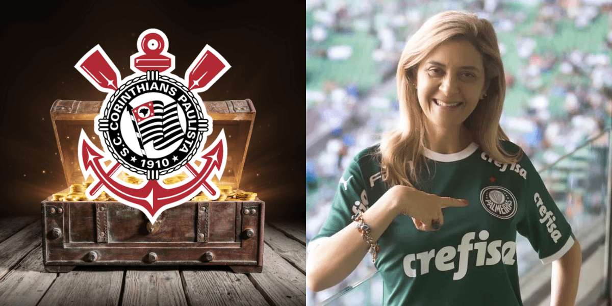 Leila Pereira está liberada para comprar tesouro do Corinthians (Reprodução/Montagem TV Foco)
