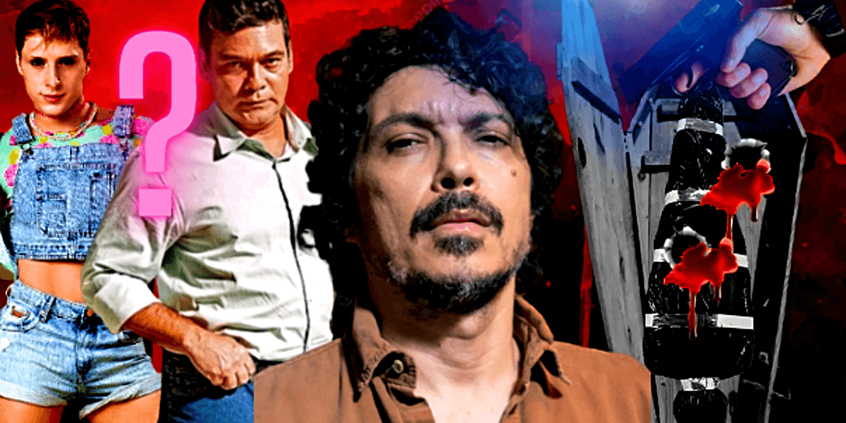 Kelvin, Sidney e Tadeu podem estar envolvidos em crime brutal, em Terra e Paixão, novela da Globo (Foto Reprodução/Montagem/Tv Globo)
