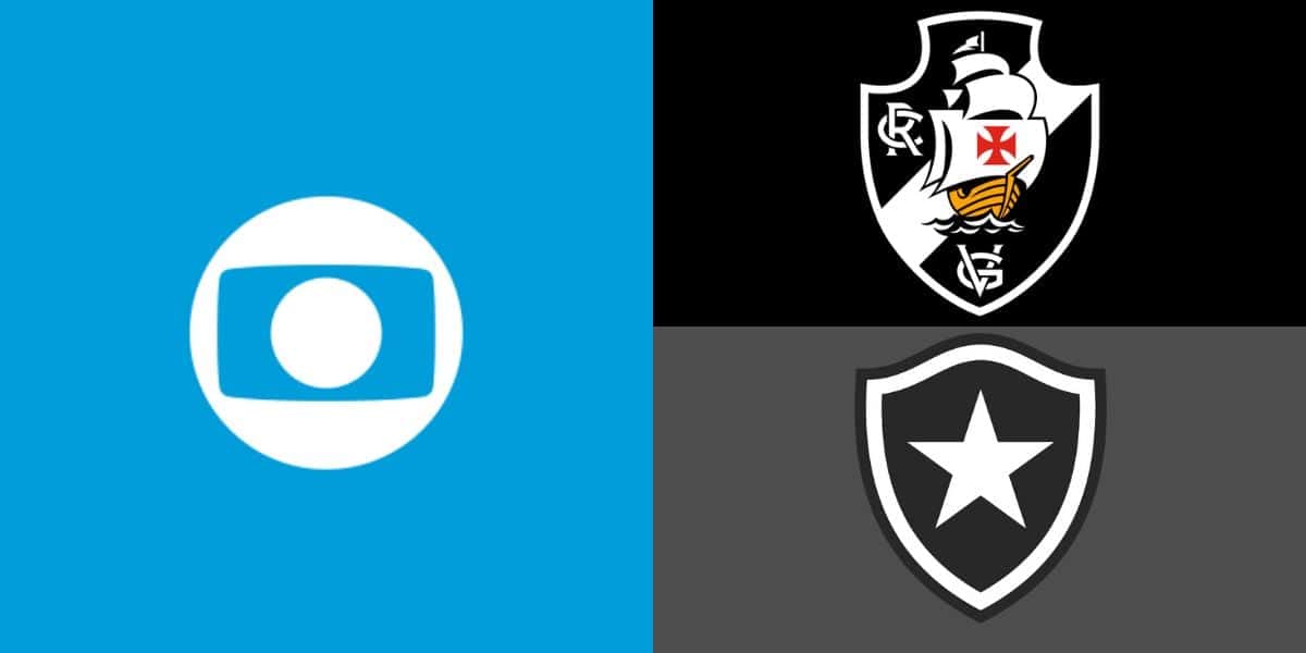 Globo, Vasco e Botafogo - (Reprodução: Internet)