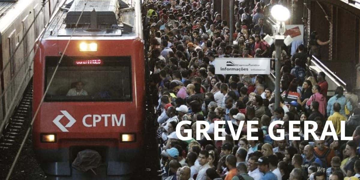 Greve CPTM (Foto: Reprodução / Internet)