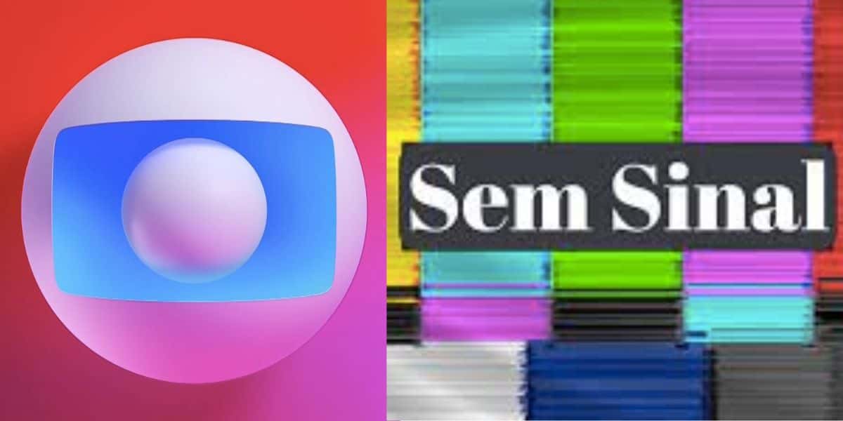 Logo da Globo e emissora sem sinal (Fotos: Reproduções / GloboPlay / Internet)