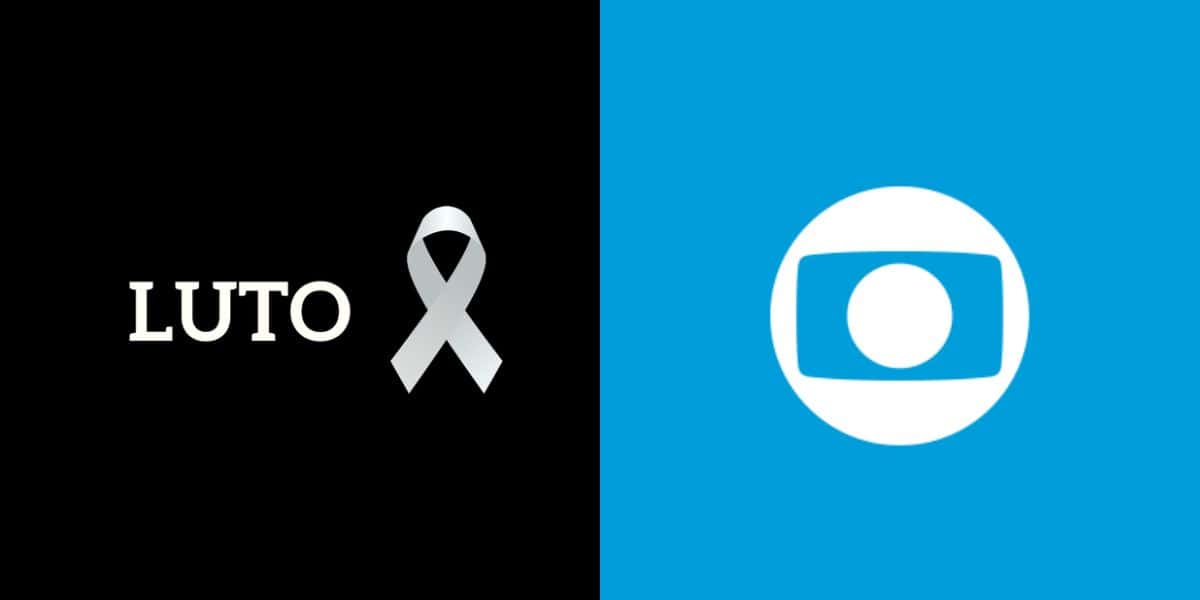Luto e rede Globo - (Reprodução Internet)