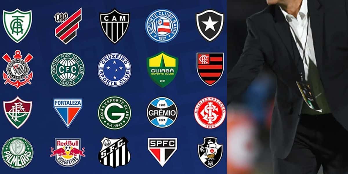 Técnico de gigante não resiste e é mandado embora após a 33º rodada da série A - (Montagem Tv Foco)