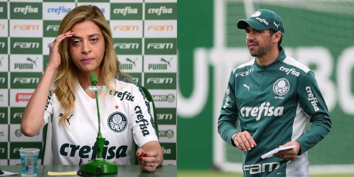 Leila Pereira e Abel Ferreira (Foto: Divulgação)