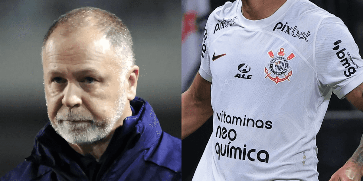 Mano Menezes arrasado com saída de jogador do Corinthians. Foto: Reprodução/Internet