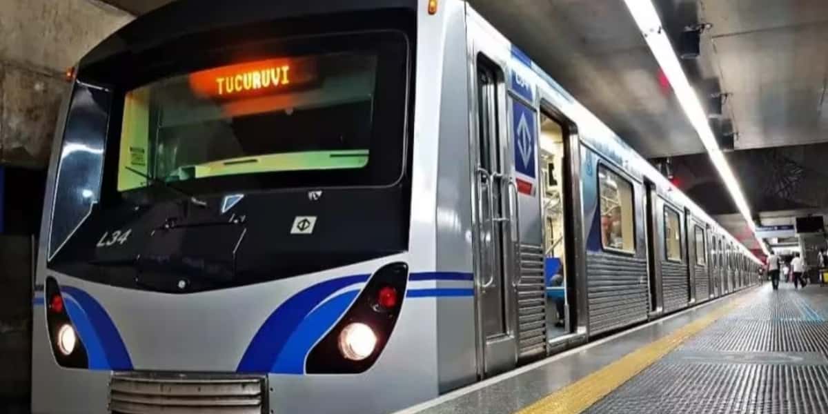 Metrô de SP é obrigado a interromper serviço CRUCIAL - Foto: Internet