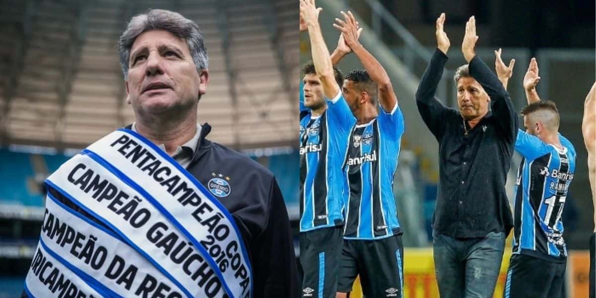 Renato Gaúcho, técnico do Grêmio - (Foto: Reprodução / Internet)