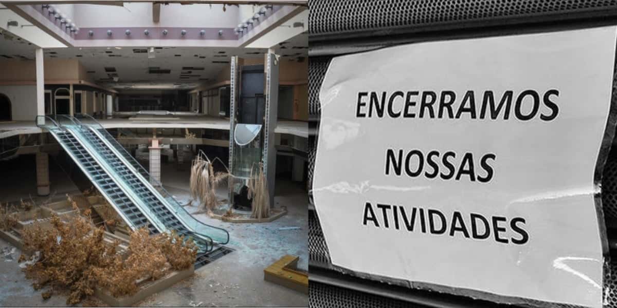 O fim de shopping gigantesco em país após anos - Foto: Reprodução/Montagem
