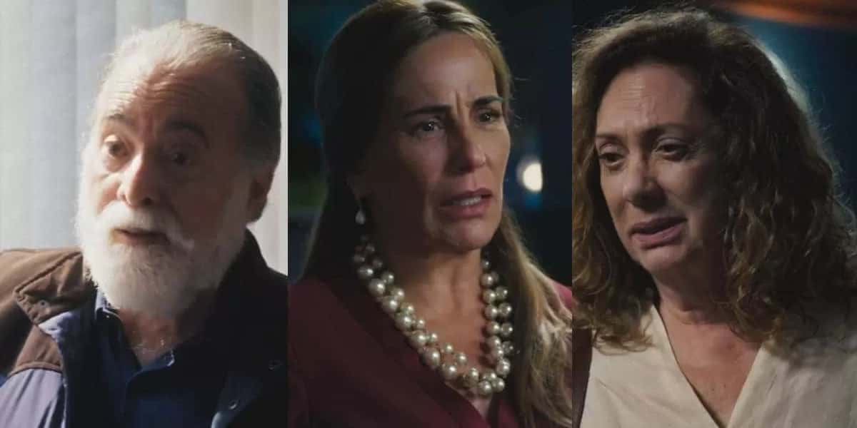 Antônio (Tony Ramos) voltará com Irene (Gloria Pires) após morte de Agatha (Eliane Giardini) em "Terra e Paixão" (Foto: Reprodução/TV Globo)