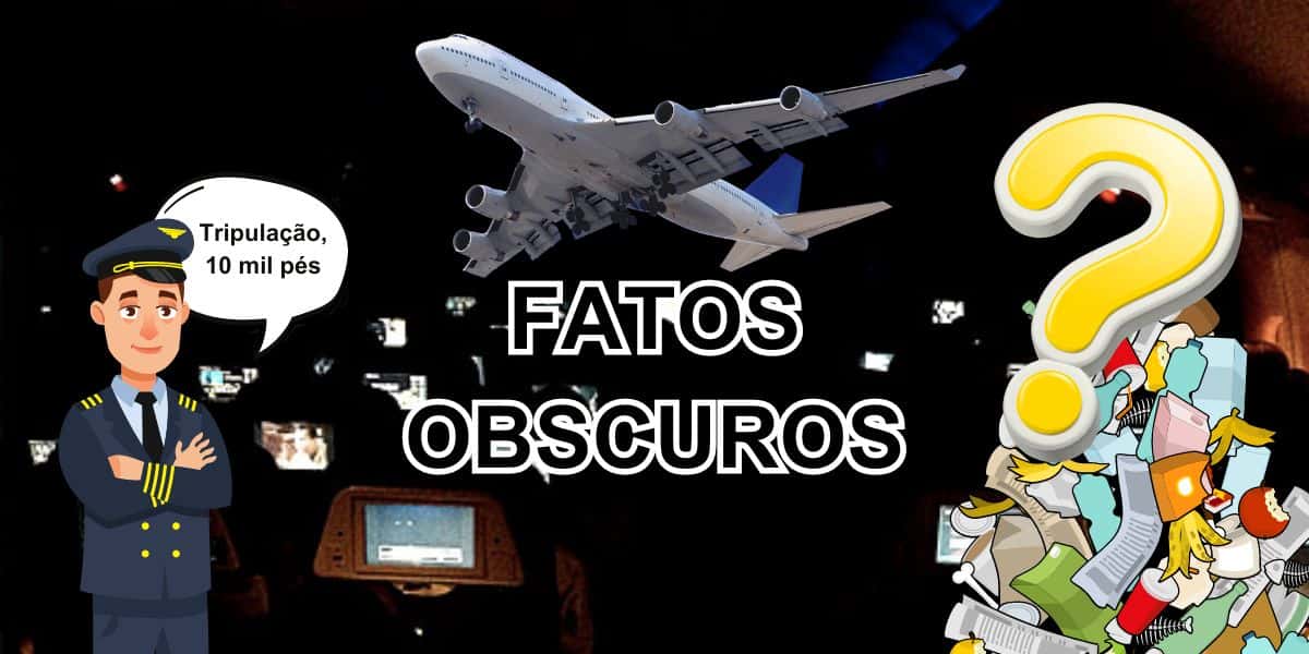 3 Fatos obscuros sobre avião (Reprodução/Montagem TV Foco)