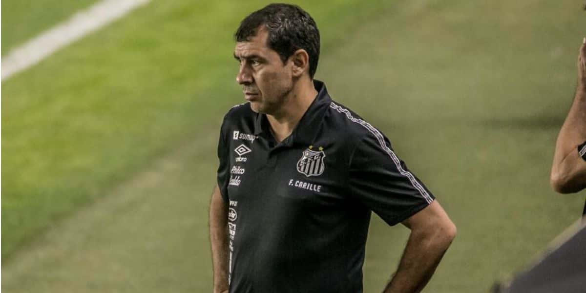 Carille, no Santos (Reprodução/Internet)