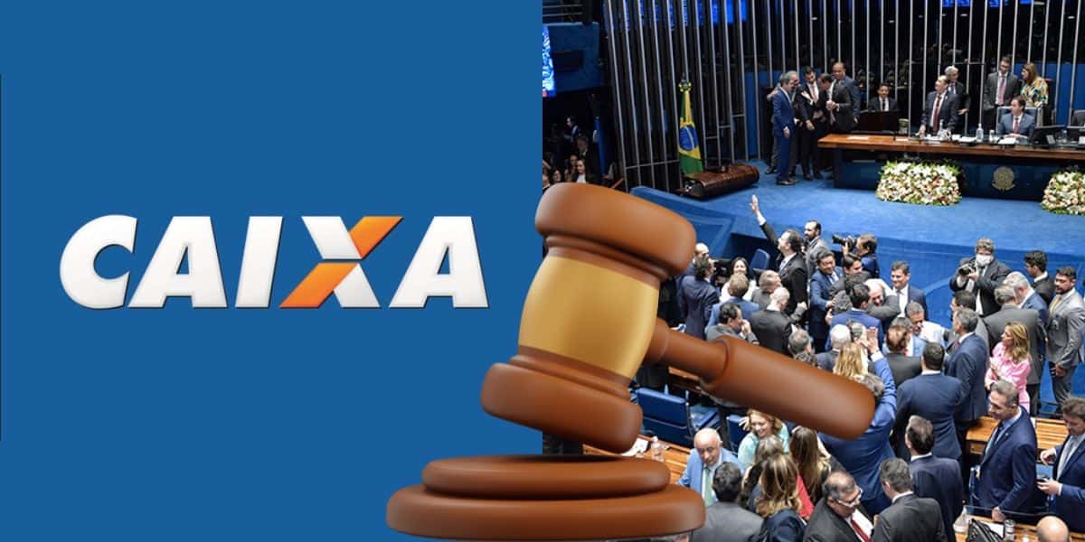 Senado libera nova lei e dinheiro extra nas contas da Caixa (Reprodução/Montagem TV Foco)