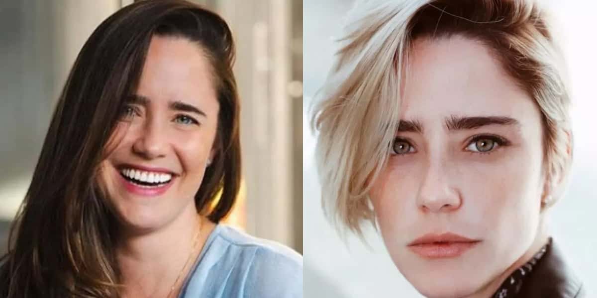 Antes e depois da atriz Fernanda Vasconcellos (Foto: Reprodução, Instagram)