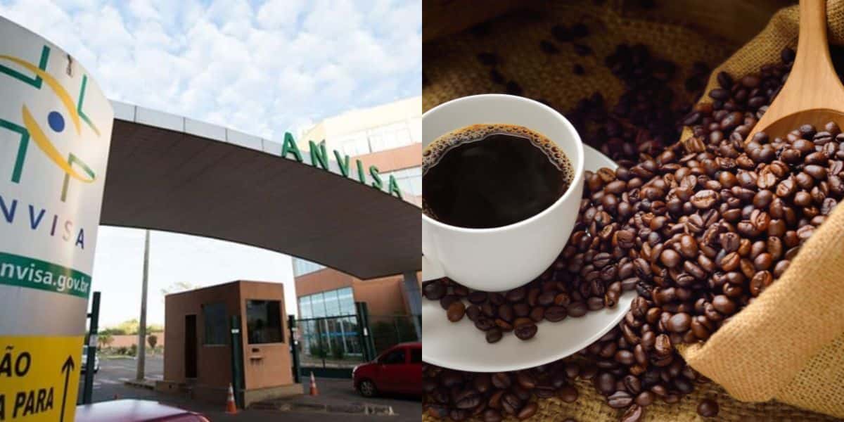 Anvisa e Café (Reprodução - Internet)