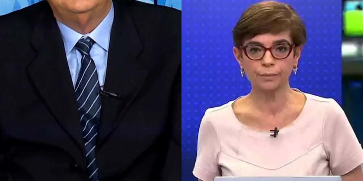Arnaldo Jabor e Renata Lo Prete (Reprodução - Internet)