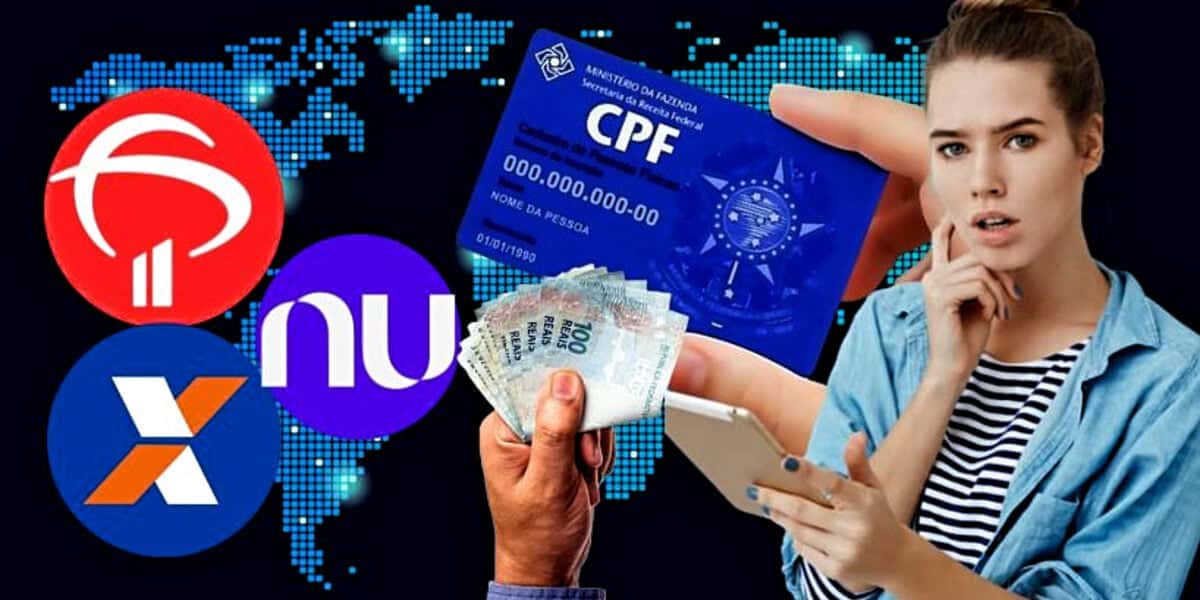 2 comunicados importantes envolvendo o Bradesco, Caixa e Nubank (Foto Reprodução/Montagem/Tv Foco)
