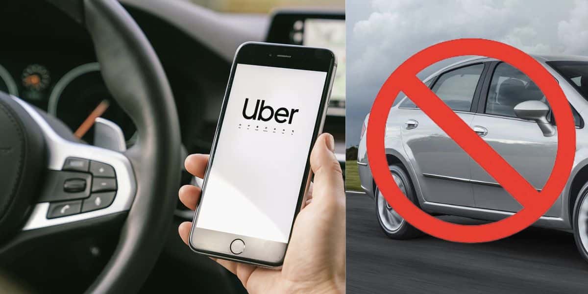 Motorista da Uber e Fiat Linea (Fotos: Reproduções / Internet)