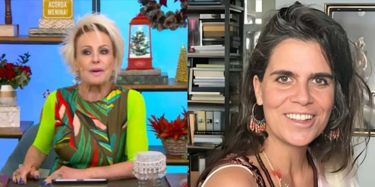 Ana Maria Braga e a filha (Foto: Reprodução/TV Globo/Instagram)